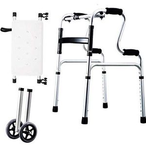 Comfortabele lichtgewicht rollators Staande manduitrusting Wandelaars voor senioren Up voor senioren Volwassen aluminiumlegering (G 51 * 46 * 72cm) (G 51 * 46 * 72cm) Decoration