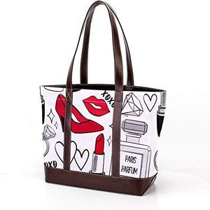 Laptop Tote tas met etnische gele veren patroon print, dragen schoudertassen casual canvas zakelijke werk draagtas aktetas voor computer school kantoor