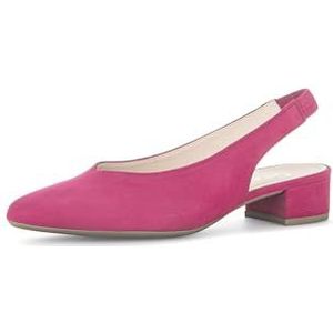 Gabor Dames slingpumps, damesschoenen met hak, roze 10, 40 EU