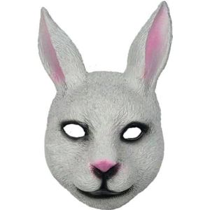 Konijnenmasker Halloween rekwisieten cosplay decoratie kostuum konijn volwassenen kostuum verkleden Pasen party Night Club carnaval bonbonnière accessoires