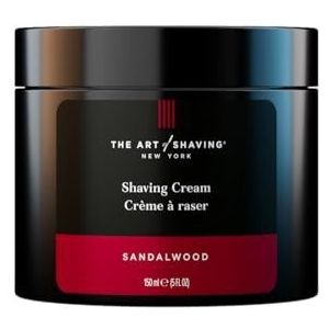 The Art Of Shaving Scheercrème Sandelhoutolie, 150 ml