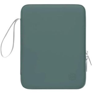 Tablet Sleeve Bag 9-11 inch for iPad Pro 11 10.5 10.2 12.9 Case Geschikt for Samsung Xiaomi Redmi huawei Lenovo PU Pouch Tassen (Color : Green, Size : 9-11inch)