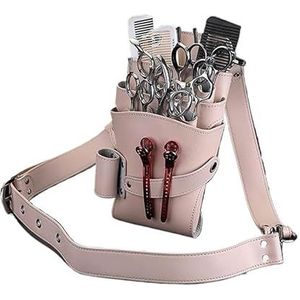 Kapsalon Schoudertas, opvouwbaar, voor haarschaar, etui voor kam, riemtas, messenger tas voor kapsalon (G)