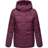 Ragwear Functionele jas 'Wikesh'  pink / zwart