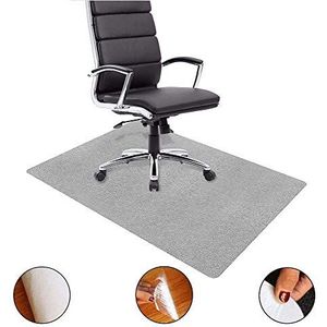 Zinn Krasbestendige bescherming vloermat voor hardhout/tegel/tapijt tapijt, ruisonderdrukking bureaustoel mat computer rollende stoel mat, antislip, 4 mm