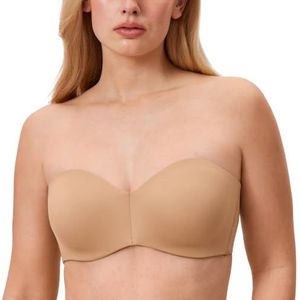 DELIMIRA Strapless-bh Voor Dames Zonder Beugel Minimizer Met Beugel Plus Ondersteuning Voor Maten natuurlijk 95E