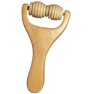 Ontspannende Houten Roller Massager Draagbare Massage Apparaat Handheld Full Body Massage Tool voor Thuisgebruik