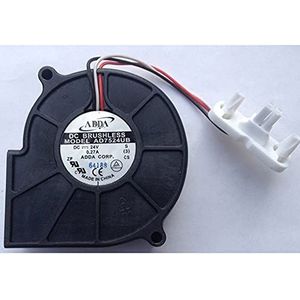 CPU Cooler Fan AD7524UB 7530 7CM 24VDC 0.27A 3line Projector Blower Cooling Fan