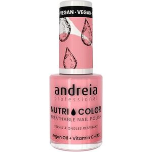 Andreia Professional NutriColor - Ademende Vegan Nagellak - Kleur NC29 Suikerspin Roze - 10.5ml