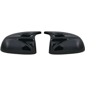 Achteruitkijkspiegelkap Voor X3 G01 Voor X4 G02 Voor X5 G05 Voor X6 G06 Voor X7 G07 2018 2019 2020 AUTO Zwarte Achteruitkijkspiegelkap Look Afdekkap buitenspiegelkap(Bright black)