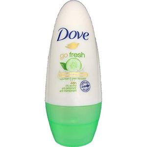 Dove Go Fresh Komkommer Anti-Transpirant Deodorant Roll-On 50 ml - Pak van 6