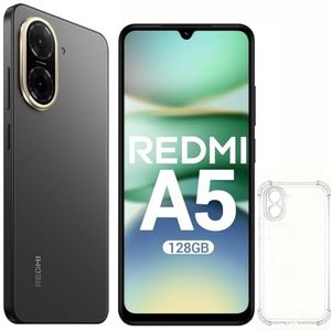 XIAOMI Redmi A5 Smartphone Scherm 6,88"" 120Hz | 32MP Dubbele Camera | 5200mAh | 4GB 128GB | 4G | Black