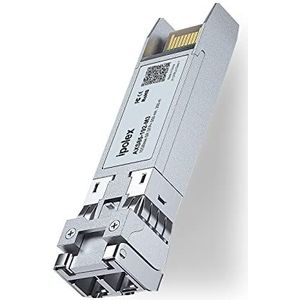 10Gb/s SFP+ Module, 10GBase-SR SFP+ Multimode Transceiver (LC Duplex, MMF, 850nm, 300m) for Cisco SFP-10G-SR, Cisco Meraki, Ubiquiti UF-MM-10G, Netgear, D-Link, Supermicro, Netgear, Mikrotik, ZTE
