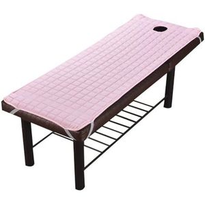 PA-DABAOO Massagetafel Met Vulling Voor Schoonheidssalon Met Gat, Ademend Futon Tatami-Matras, Comfortabele Massagematras Met Elastische Band, Wimperkussen,185 * 70cm