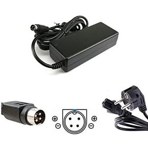 TOP CHARGEUR * Netadapter, oplader, 12 V, 4 pins, voor HP Scanjet 5470c scanner