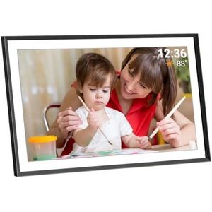 Digitale Fotolijst 10,1 Inch 32GB Smart WiFi Digitale Fotolijst Met 1280x800 IPS HD Touchscreen Wandmontage Eenvoudig delen