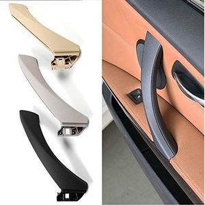Binnendeur Pull Handle Trim 1 stks Binnendeur Handvat Fit Gebruik Voor BMW 3 Serie 2005 2006 2007 2008 2009 - 2012 E90 E91 328 330 335 320 Links Rechts Binnenbekleding Deurtrek Handgreep (Beige (één
