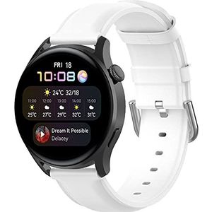 Shieranlee 22mm horlogeband lederen band compatibel met Huawei Watch 3, Huawei watch3 pro, Fossiel, COROS, Uwatch 3S, UMIDIGI Smart Watch Urun, Uwatch 2S, Uwatch3 GPS, Willful Smartwatch