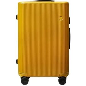 Koffer Koffers Compressiebestendig Slijtvaste Harde Bagage TSA-codeslot Geen Ritssluiting Bagage (Color : B, Size : 24inch)