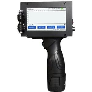 Handheld inkjetprinter Logo Batchcodeprinter Draagbare drukmachine Minicoder Handjetprinter met inkt voor Tekst Barcode Datum Tijd, etc