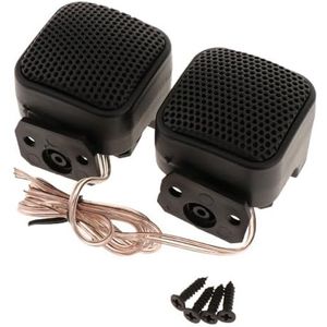2 stuks auto mini tweeter luidsprekers auto hoorn stereo luidspreker audio luidspreker 12V DC voor auto systeem