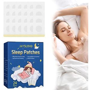 Wukesify Slaappleisters - Slaaphulppleisters voor volwassenen, extra sterke slaapmiddelen, ondersteunt rust en verjonging, slaappleisters voor slapeloosheid
