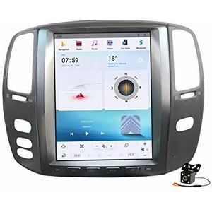 Android 15 Auto Stereo Radio voor L-exus Lx470 2003-2007 GPS Navigatie 12.1in Touchscreen MP5 Multimedia Speler Video Ontvanger met WiFi 4G DSP Carplay,8core 4+64gb