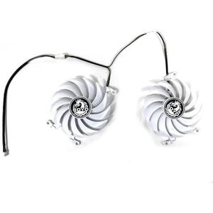 2 stuks 85 mm 4-pins DIY-koelventilator voor AMD RX5700 GPU-ventilator voor SOYO RX 5700-videokaartventilatoren