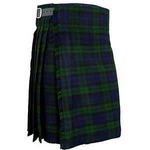 Blackwatch Heren Kilt Schotse ruit Kilts Hoogland partij trouwjurk, W46