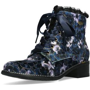 Laura Vita - Emcmao 45 - Veterlaars - Blauw - Leer