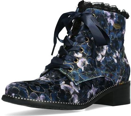 Laura Vita - Emcmao 45 - Veterlaars - Blauw - Leer