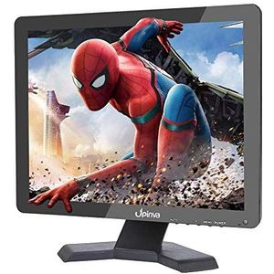 15 inch multifunctionele bewakingsmonitor ondersteunt PC HDMI AV BNC VGA USB-ingang bewakingscamera display CCTV 1024 x 768 resolutie geïntegreerde luidsprekers