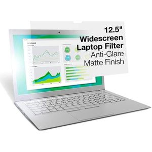 3M AG12.5W9 anti-verblindingsfilter voor Widescreen laptops 31,8 cm (komt overeen met 12,5 inch)