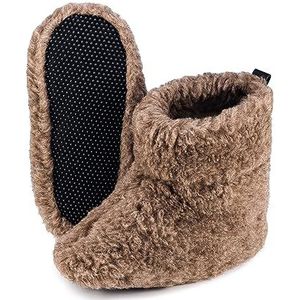 ESTRO Pantoffels Dames Winter Warm - Wollen Huislaarzen Dames Pantoffels Heren Warm Winter Pantoffels Heren Warme Pantoffels Dames B06 (37, Lichtbruin)