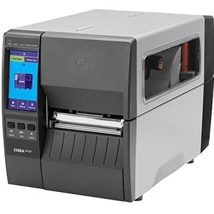 Zebra ZT231 printer met afscheurrand, 203 dpi, thermodirect, thermotransfer, 104 mm max. afdrukbreedte, Bluetooth, LAN, serieel (RS-232), USB, USB-host (ZT23142-T0E00FZ)