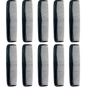 10 kammen, herenkammen, dameskammen, haarkammen, zakkammen, kapperskammen, kam, multipack, kunststof kammen