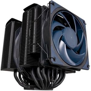 Cooler Master - MasterAir MA824 Stealth - Koeler voor Processor - Zwart - 1550 omw/min, 30 dBA, 8 Heatpipes