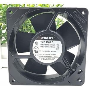 EBM fan 4606Z 115V 19/18W 12038 12cm industrial cabinet axial cooling fan