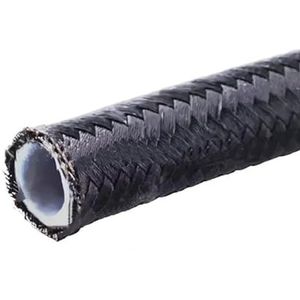 Turbo slang pijp 1M/2M/3M/5M AN3 AN4 AN6 AN8 AN10 Universele E85 Brandstofslang Olie Gaskoeler Leiding Buis PTFE Roestvrij Staal Gevlochten Autodrukleidingen & -slangen(3M AN3 ID3.56mm)