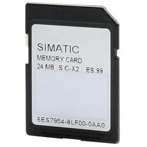 6ES7954-8LF03-0AA0 S7 Geheugenkaart 24 MB voor S7-1x00 CPU