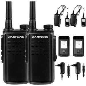 Walkie Talkie - 16 Kanalen - Professionele Radio - 1500 mAh Batterij - Max. Spreekbereik 5 km