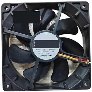 Voor Sanyo voor Denki 9S1212P4F091 DC 12V 0.19A 120x120x25mm 4-draads serverkoelventilator