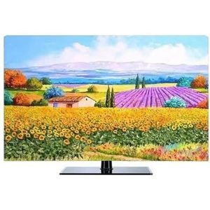 WLTYSM Tv-hoes, tv-hoes, bescherming, stofkap, huishouden, hangende tv, stofdoek 47-170 cm, woonkamerdecoratie voor televisies, tv-displaybeschermers (02,46-49 inch)