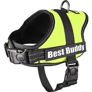 F tuigje Best Buddy Pluto neon groen XS 40-55 cm x 25 mm