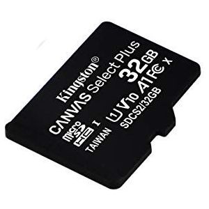Kingston Canvas Select Plus microSDcard,32GB,Groen grijs