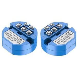 VAYEODEYU Temperatuurtransmitter, SW-YT12 PT100 Temperatuurtransmitter -200-650C 4-20mA Uitgang 12V/24VDC(-100-100c 24vdc)