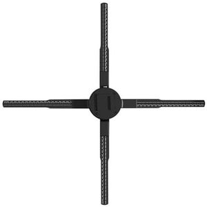 3D Hologram Projector Fan Led Display Flexibele Controle Led Display Teken Reclame Machine Speler Wandmontage Brede toepassing (Size : Type50)