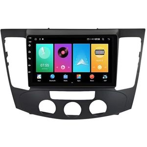 Android 14.0 2 Din Autoradio 9"" Touchscreen Auto Stereo voor Hyundai Sonata NF 2008-2010-[Ingebouwd CarPlay/Android auto/DSP/GPS]-Support MIC/Stuurbediening/Bluetooth 5.0(B,P2 WIFI 4-Core 1G+32G)