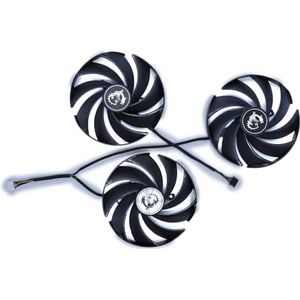 PLD10020B12HH Videokaartventilator voor MSI RTX 4090 voor GAMING X SLIM 24 GB voor RTX4090 TRIO GPU Grafische koelerkoeling(1 Set Triple Fan)