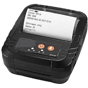 Handheld printer, 80mm thermische bonprinter draagbare Bluetooth-printer kwaliteitsvolle mobiele POS-machine